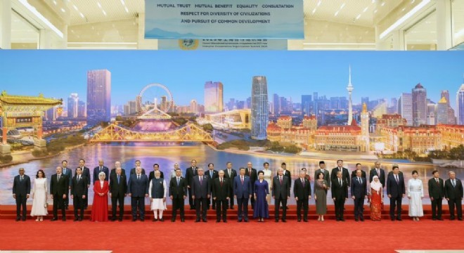 Erdoğan, Aliyev, Putin, Paşinyan ve Çinli Yetkililerle Görüştü