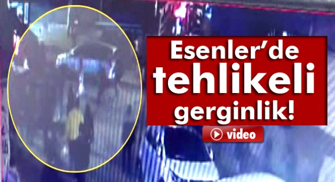Esenler'de vatandaşlar Suriyeli grup ile birbirine girdi