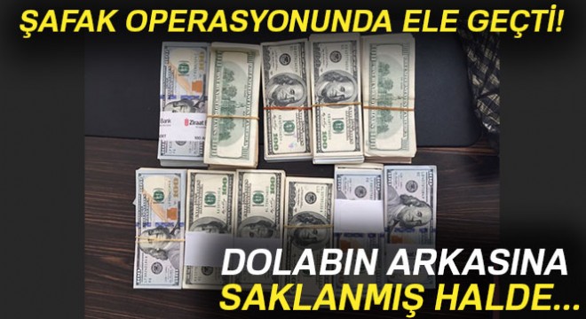 FETÖ'cünün evinde 90 bin dolar para çıktı
