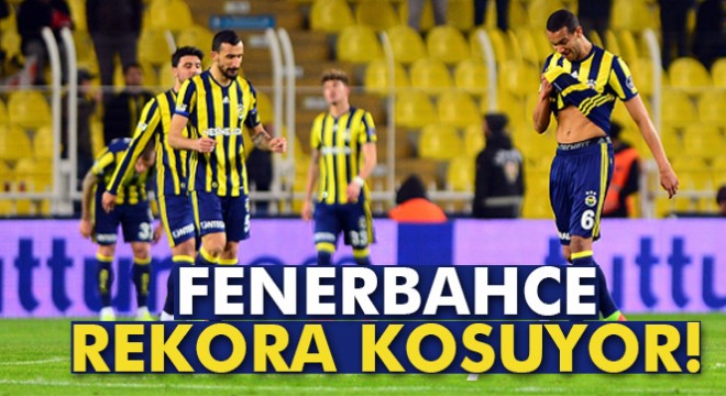 Fenerbahçe, Kadıköy'de rekora koşuyor!