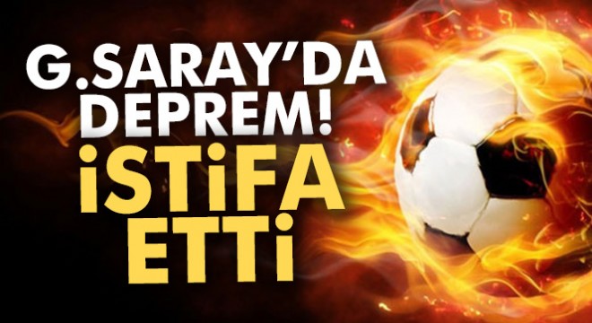 Galatasary'da Levent Nazifoğlu, istifa etti