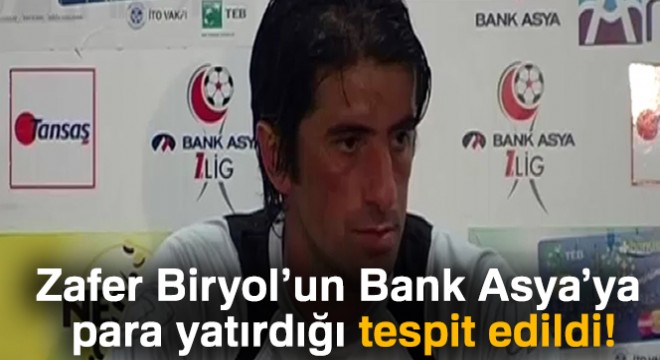 Gözaltına alınan Zafer Biryol'un Bylock kullandığı ve Bank Asya'ya para yatırdığı tespit edildi