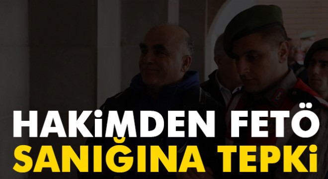 Hakimden Fetullah Gülen'e 'hoca' diyen sanığa tepki
