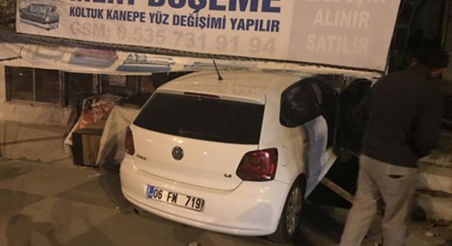 Hakimiyeti kaybetti dükkana girdi