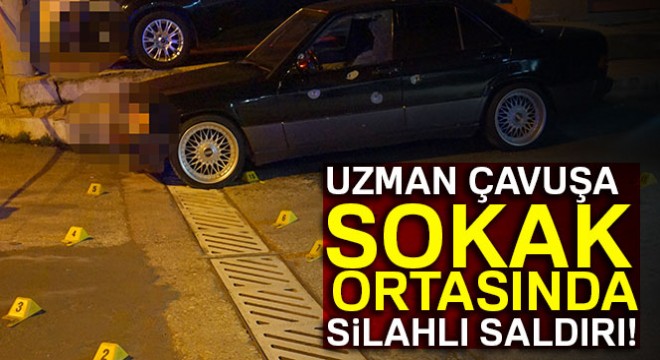 Hakkari'den Kastamonu'ya izne gelen uzman çavuş, silahlı saldırıya uğradı