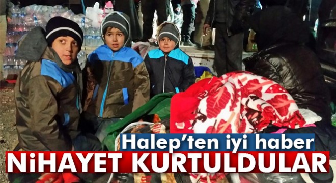 Halep'e veda özgürlüğe merhaba