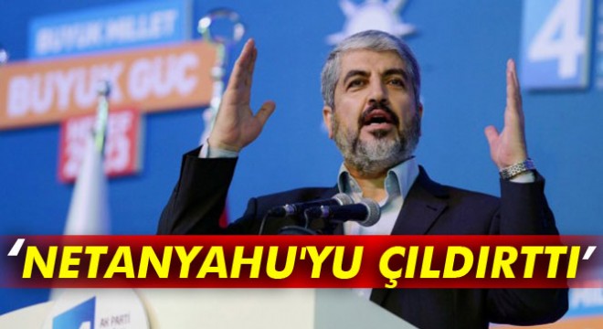 Halid Meşal: BM'nin kararı Netanyahu'yu çıldırttı