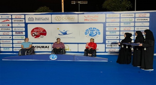 Hamide Doğangün'den Dubai'de 2 madalya