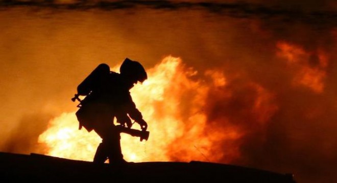 Hurdacılar alev alev