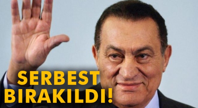 Hüsnü Mübarek serbest bırakıldı