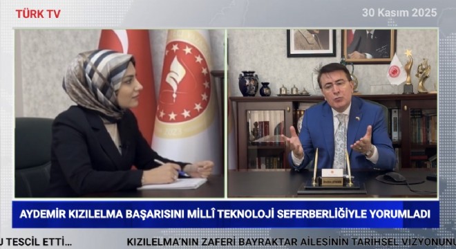İbrahim Aydemir: Kızılelma'nın zaferi, Bayraktar ailesinin millete armağan ettiği büyük bir eser oldu