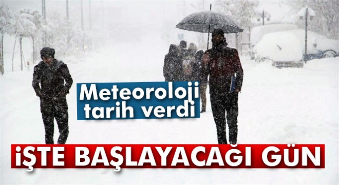 İstanbul'a hafta sonu kar geliyor! (Kar ne zaman yağacak)