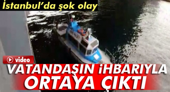 İstanbul'da denizden erkek cesedi çıktı