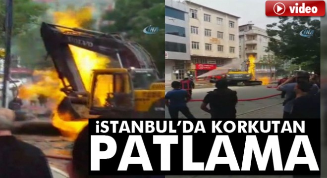 İstanbul'da korkutan patlama