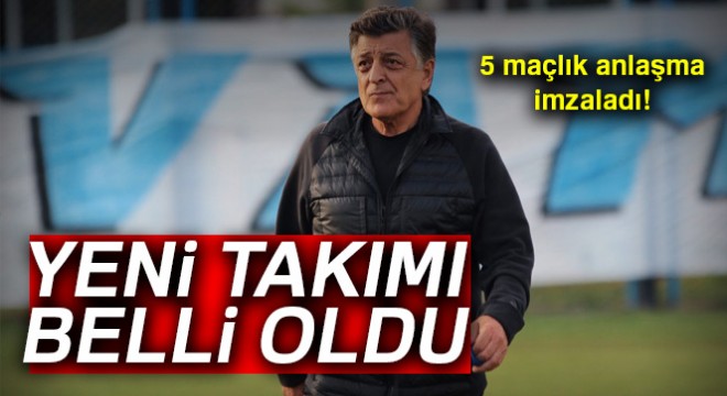 İşte Yılmaz Vural'ın yeni takımı! Anlaşmaya vardı