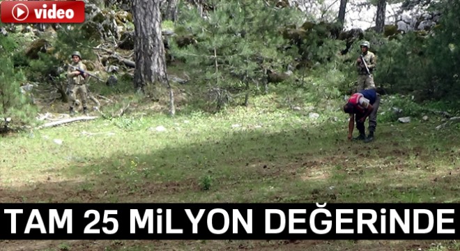 İzmir'de 25 milyon değerinde uyuşturucu madde ele geçirildi