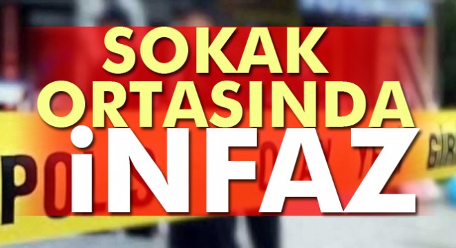 İzmir'de sokak ortasında infaz