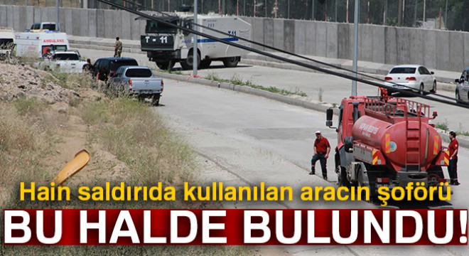 Kozluk'taki saldırıda kullanılan aracın şoförü elleri bağlı bulundu