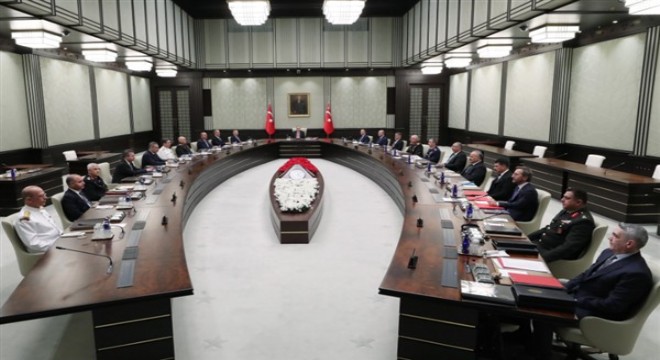 MGK sonrası açıklama: 