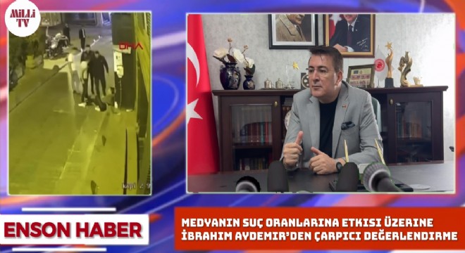 Medyanın Suç Oranlarına Etkisi Üzerine Aydemir'den Çarpıcı Değerlendirme