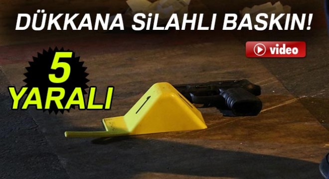 Mersin'de künefeciye silahlı saldırı: 5 yaralı