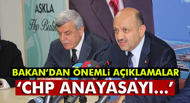 Milli Savunma Bakanı Işık: 'CHP anayasayı ve milli iradenin kararını ihlal ediyor'