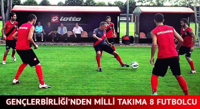 Milli takımlara 8 futbolcu