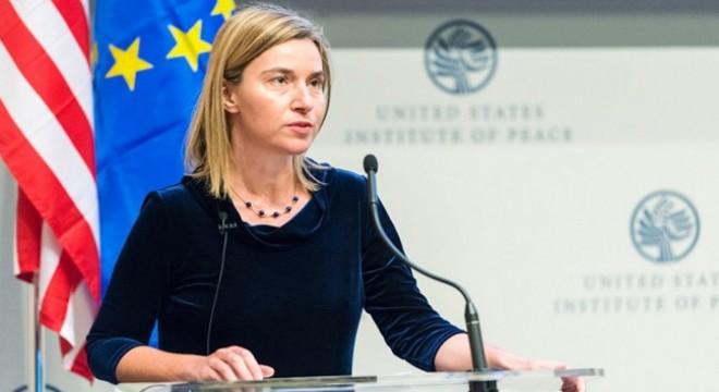 Mogherini: Suriye'de yeni bir cephe açmak, Türkiye'yi daha güvenli yapmayacaktır