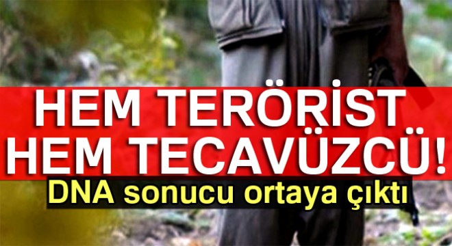 Öldürülen teröristin, bir çocuğa cinsel istismarda bulunduğu ortaya çıktı