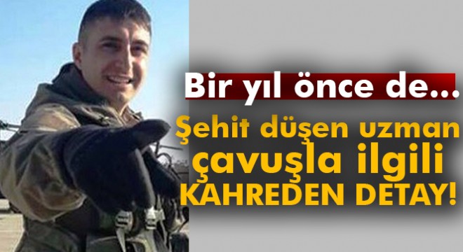 Önce gazi sonra şehit oldu
