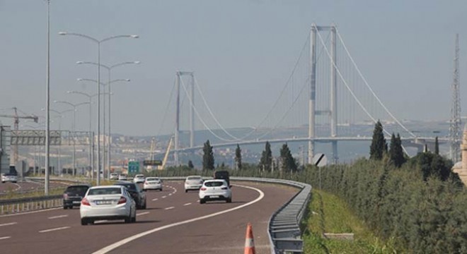 Osmangazi Köprüsü'nden günde 21 bin araç geçiyor