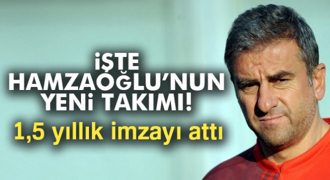 Osmanlıspor'da Hamza Hamzaoğlu dönemi