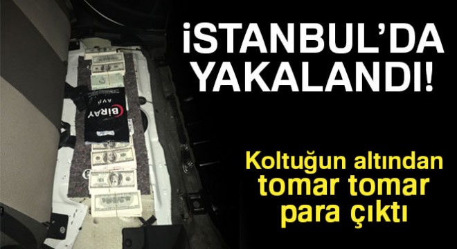 Otomobilin arka koltuğundan 800 bin TL'lik sahte döviz çıktı