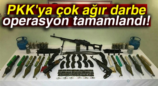 PKK'ya çok ağır darbe