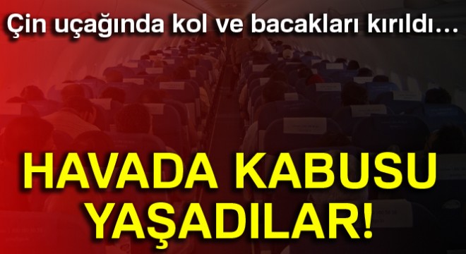 Paris-Çin seferini yapan uçak türbülansa girdi: 26 yaralı