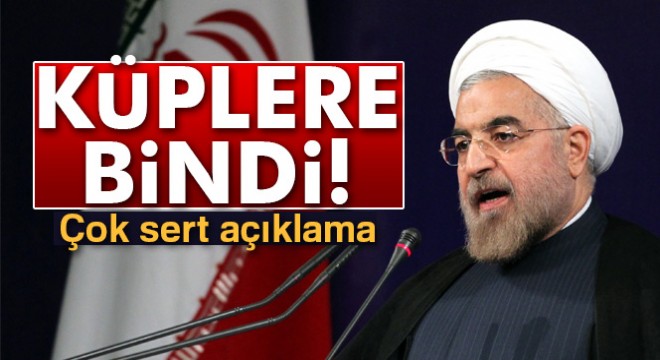 Ruhani ABD'ye kızdı!