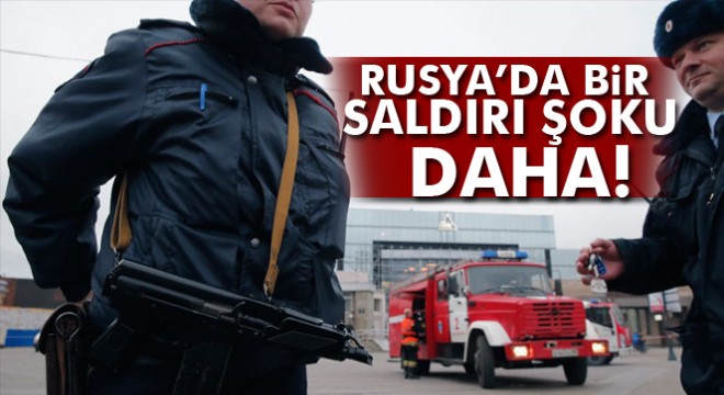 Rusya'da askeri özel servisi Rosgvardiya'ya saldırı
