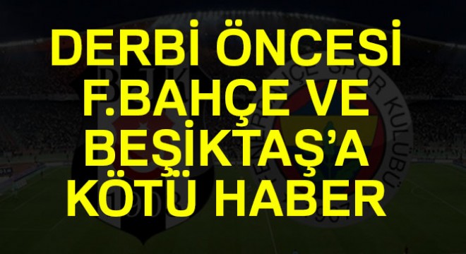 Şok! Fenerbahçe ve Beşiktaş PFDK'da