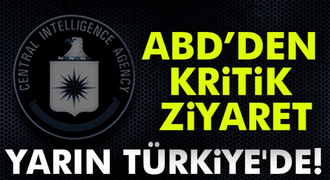 Son dakika.. CIA Başkanı Mike Pompeo yarın Türkiye'ye geliyor