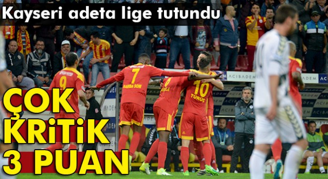 Spor Toto Süper Lig: Kayserispor: 2 - Atiker Konyaspor: 1 (Maç Sonucu)