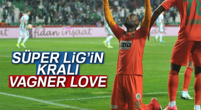 Süper Lig'in gol kralı Vagner Love