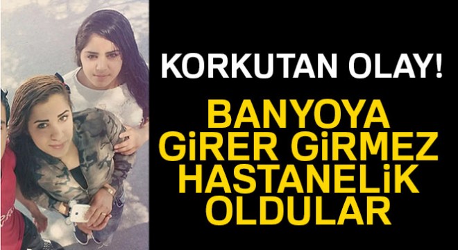 Suriyeli kız kardeşlerin banyo giderinden zehirlendiği iddiası
