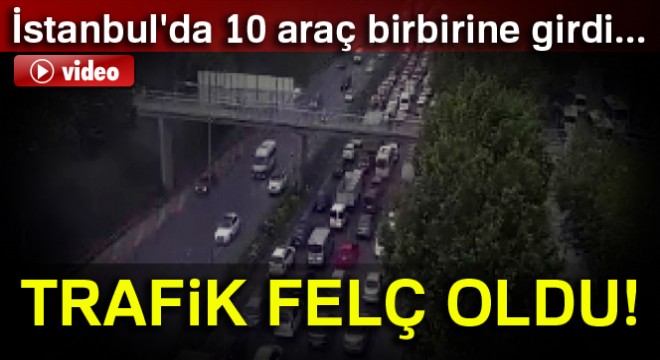 TEM'de zincirleme kaza: 2 yaralı