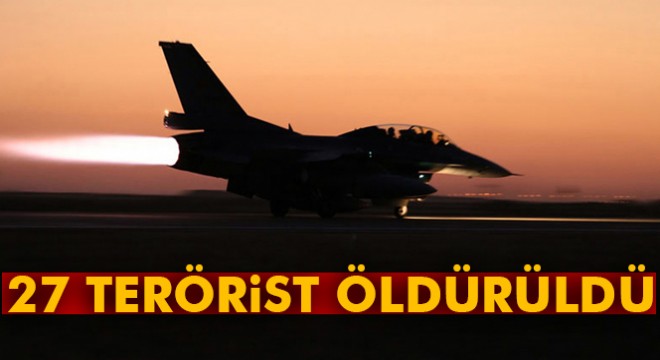 TSK: '27 DEAŞ terör mensubu etkisiz hale getirilmiştir'
