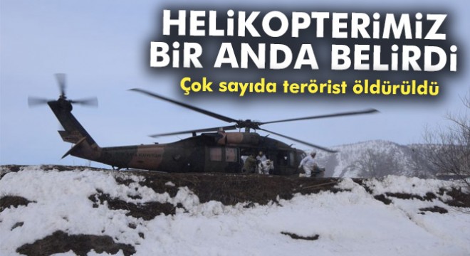 TSK: '6 terörist etkisiz hale getirildi, 9 sığınak imha edildi'