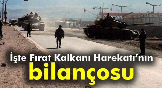 TSK'dan flaş açıklama: 2 bin 288 DEAŞ'lı öldürüldü