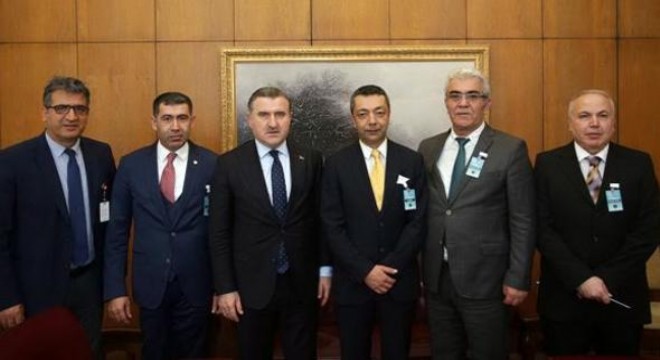 TSYD'den bakana ziyaret