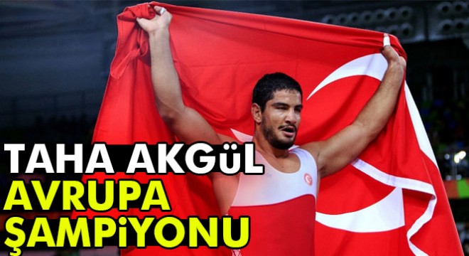 Taha Akgül, Avrupa Şampiyonu