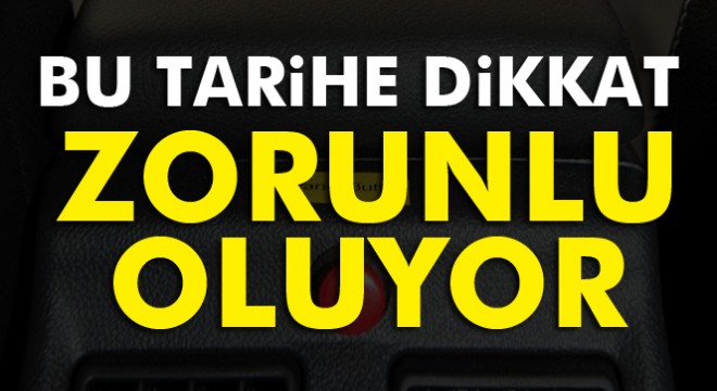 Taksilerde panik butonu zorunlu olacak