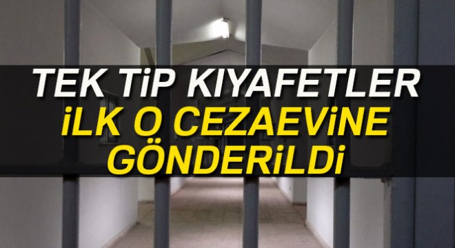 Tek tip kıyafetler Diyarbakır Cezaevine gönderildi